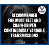 imageValvoline CVT Full Synthetic Continuously Variable Transmission Fluid 1 GA Case of 31 GA  Case of 3