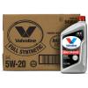 imageValvoline High Mileage with MaxLife Technology SAE 5W20 Synthetic Blend Motor Oil 5 QTFull Synthetic High Mileage