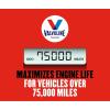 imageValvoline High Mileage with MaxLife Technology SAE 5W20 Synthetic Blend Motor Oil 5 QTHigh Mileage