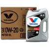 imageValvoline High Mileage with MaxLife Technology SAE 5W20 Synthetic Blend Motor Oil 5 QTPremium Full Synthetic High Mileage