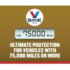 imageValvoline High Mileage with MaxLife Technology SAE 5W20 Synthetic Blend Motor Oil 5 QTPremium Full Synthetic High Mileage