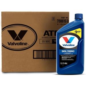 imageValvoline DEXMERC ATF Automatic Transmission Fluid 1 QT Case of 61 QT  Case of 6