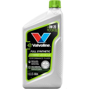imageValvoline Hybrid Vehicle 0W20 Full Synthetic Motor Oil 5 Quart1 QT