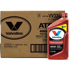 imageValvoline MultiVehicle ATF Full Synthetic Automatic Transmission Fluid 1 GA Case of 31 QT  Case of 6