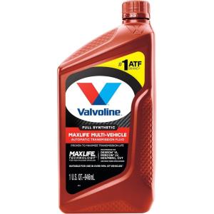 imageValvoline MultiVehicle ATF Full Synthetic Automatic Transmission Fluid 1 GA Case of 31 QT