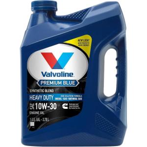 imageValvoline Premium Blue Extreme SAE 5W40 Full Synthetic Diesel Engine Oil 1 GA10W30