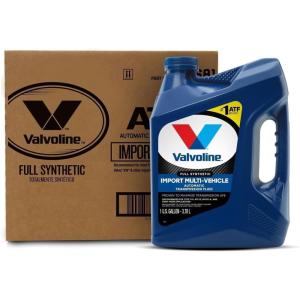 imageValvoline Import MultiVehicle ATF Full Synthetic Automatic Transmission Fluid 1 GA Case of 31 GA  Case of 3