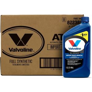 imageValvoline Import MultiVehicle ATF Full Synthetic Automatic Transmission Fluid 1 GA Case of 31 QT  Case of 6